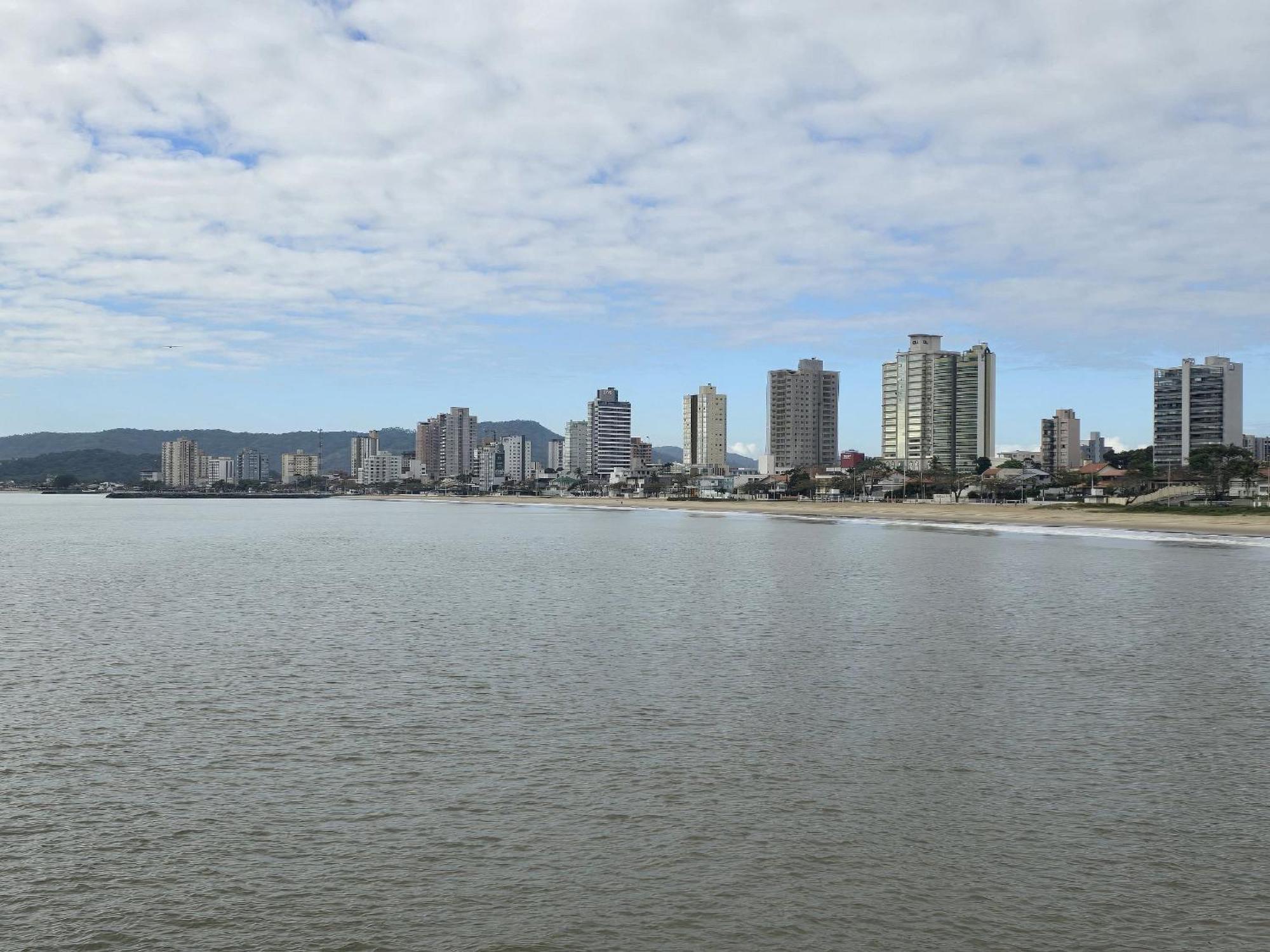 Ap Aloha 501 Vista Mar Da Praia Balneario Piçarras エクステリア 写真