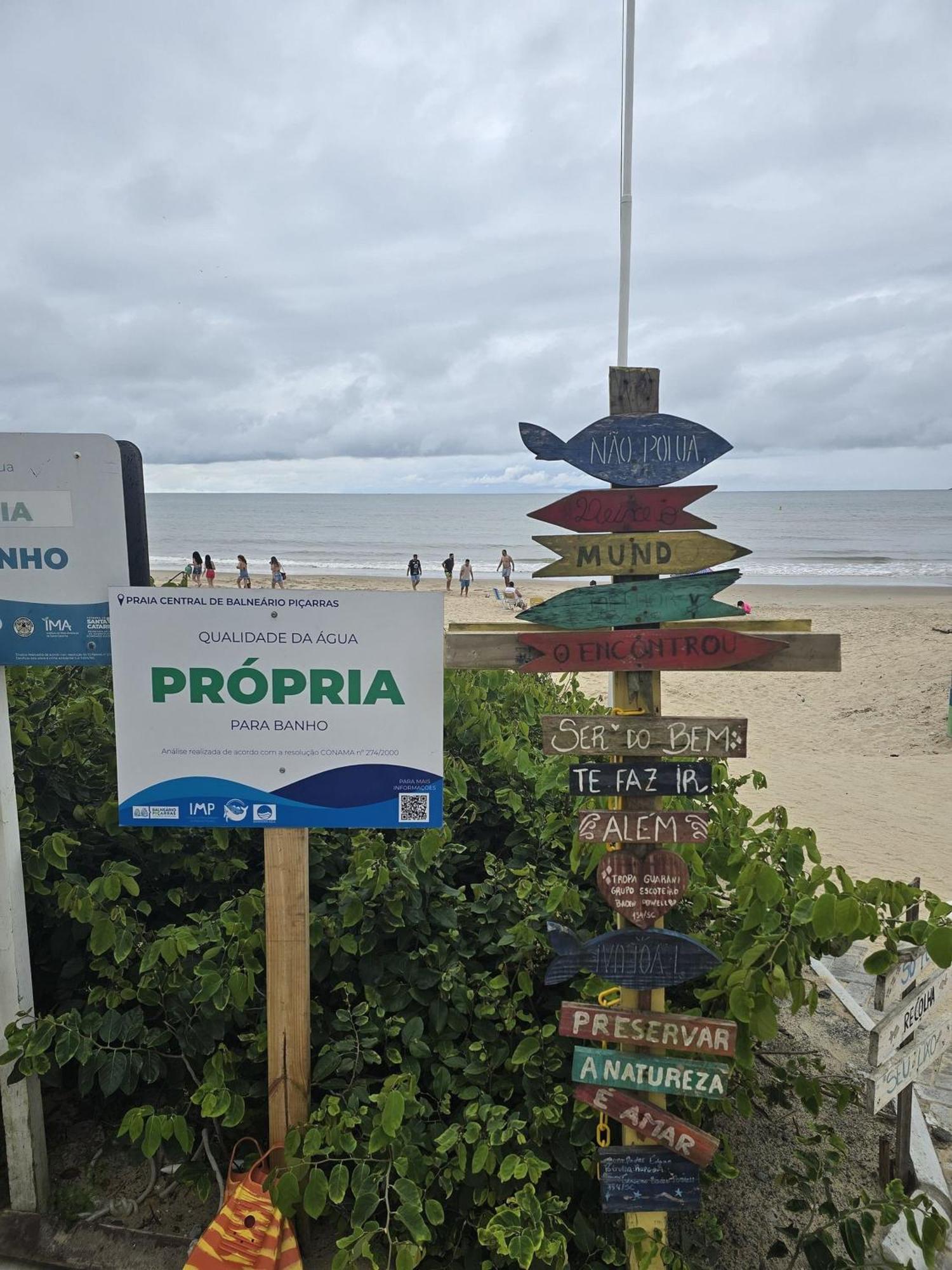 Ap Aloha 501 Vista Mar Da Praia Balneario Piçarras エクステリア 写真
